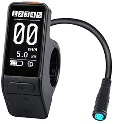 Zpoicaegn SW102 Mini E-Bike Display Wasserdicht Controller für BBS01 BBS02 Mittelantrieb Motor Teile