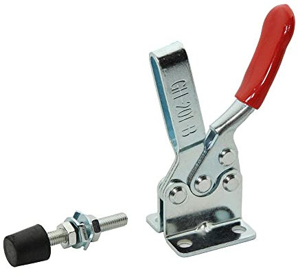 morsetti Nuovo morsetto a levetta 201-B Morsetto orizzontale a sgancio rapido Funzionamento della macchina a ginocchiera carpenteria morsetto a spinta Utensile manuale Affrontare la lavorazione del