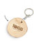 Porte clé personnalisé Mabouteille.fr® - Porte clé original en bois avec gravure laser [ Porte clef personnalisable ] (Rodin)
