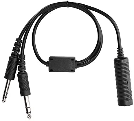 David Clark Headset Adapter David Clark Headset Teile 15 × 13 × 2 Hubschrauber auf allgemeine Luftfahrt Headset Adapterkabel David Clark Avcomm, U 174