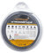 Generico Filo Dentellato per decespugliatore3,0mm,Filo dentato Universale in Nylon per decespugliatore e Tosaerba-Filo decespugliatore 3 mm seghettato【Nero/Seghettato】 3.0mm-PRO 450g