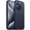 JETech Silicone Case for iPhone 15 Pro 6.1-Inch, Silky-Soft Touch Full-Body Protective Phone Case, Shockproof Cover (Blue)
