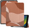 Deokke Kompatibel mit iPad 25,9 cm (10,2 Zoll), 9. / 8. / 7. Generation (2021/2020/2019) mit Stifthalter, weiche TPU-Rückseite, automatische Sleep/Wake-Abdeckung, niedlich, ästhetisch, für Mädchen und