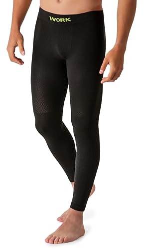 NOLOGO KATIACALZE Calzamaglia Termica Uomo da Lavoro - Pantalone Termico Uomo, Intimo Termico Invernale Elasticizzato e Traspirante, Pantalone Senza Cuciture - Made in Italy