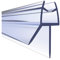 Clear Bath Shower Screen Door Seal Strip - Designed for 4-6mm Glass - 870mm Up to 18mm Gap (Straight)