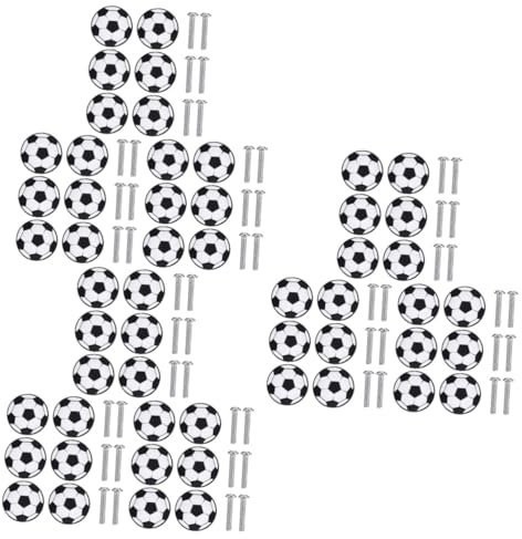 ANDRESLAD 18pcs Nursery Cabinet Drawer Door Knobs Handles Boys and Girls Safe Easy to Use