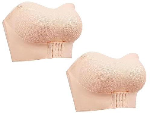 Maternity 𝐧𝐮𝐫sing Bra G Cup Bra Breezypush Breathable Non Slip Strapless Front Buckle Up Bra Maternity 𝐧𝐮𝐫sing Bra G Cup (Pink, XXL)
