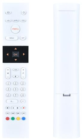 GOUYESHO Télécommande de Rechange RC1974104/01 pour décodeur TV Orange RC1974113/01 RC1974113-01 RC1974113 RC197411301 RC1974112 RC1974104 RC1974104-4-01 01 RC1 974113/02 RC1974113-02 MB1434/MB1566