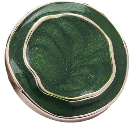 Wambere 20 Stück 25mm Speziell Geformte Knöpfe Hemdknöpfe Zierknöpfe Kunststoffknöpfe Pulloverknöpfe Anzugknöpfe Windjackenknöpfe Strickjacke Knöpfe Dekorative Knöpfe für Nähen DIY Handwerk,Grün