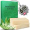 larum sports feste Duschseife Frauen Aloe Vera, festes Duschgel, feste Seife für Haare, Körper, Gesicht, festes Shampoo Frauen, Naturseife Damen, Naturkosmetik, 6x Seife Stück à 85g