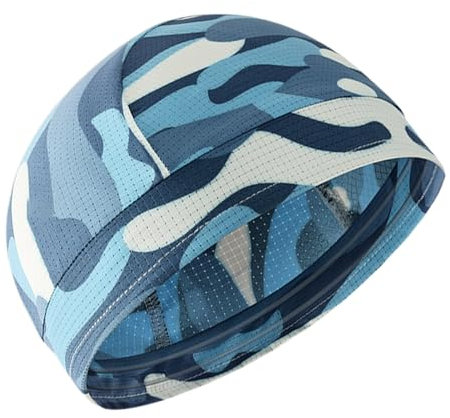 Pro Cycling Cap - Performance Bike Hut mit Schweißband | Leichter atmungsaktivem Stoff, UPF 50 Sonnenschutz, passt unter Helm, Feuchtigkeitsmanagement für Road & Mountainbiker, klassisches Retro -Des