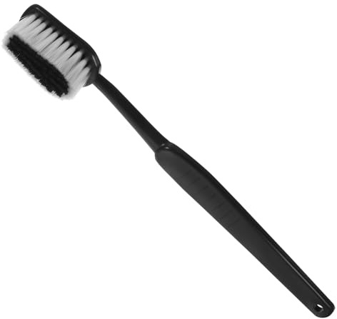 minkissy Riesige Zahnbürste Party Deko Fotorequisite Schwarz Lustiges Kostüm Accessoire für Halloween Geburtstag Selfie Spaß