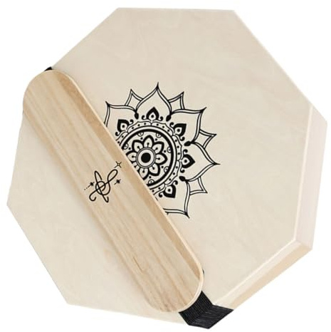 ULDIGI Holz Cajon-trommel Achteckige Form Tragbar für Innen und Außenbereich mit Drei Klangoptionen für Kreativen Ausdruck und Optimierte Akustik