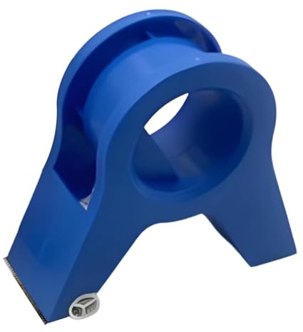 Masking Tape Applicator with Cutter, Paint Tape Dispenser for Floor Tiles and Walls, Compatible with 25mm, 36mm, 48mm, 50mm Frog Tape and Scotch Blue- Blue