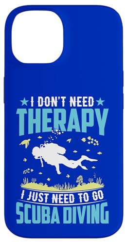 Custodia per iPhone 14 Non ho bisogno di terapia, ho solo bisogno di immersioni subacquee Ocean Diver