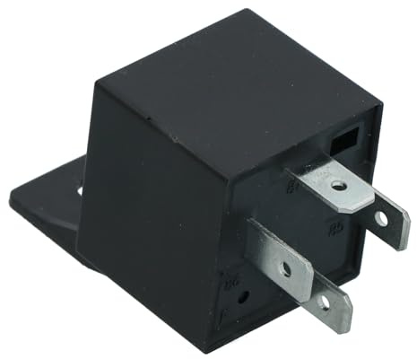 Carpoint Relais 4-polig 12V 30A, Schwarz