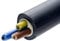 NYY-J HITUF 1.5mm 3 CORE OUTDOOR CABLE 50 MTRS BLACK hi-tuf