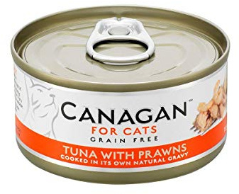 Canagan Cat Tin– Tuna with Prawns (1x75g Tin)