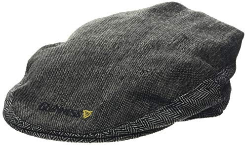 Guinness Herren GRY GUIN TWEED FLAT CAP Schirmmütze, Grau (Grau Grau), Large