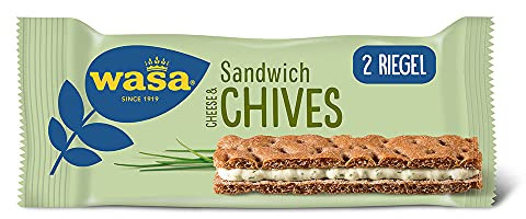 Wasa Knäckebrot Sandwich Käse & Schnittlauch Multipack, 111 g
