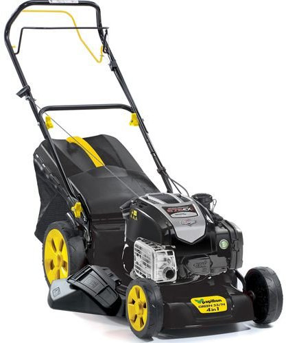 RASAERBA A SCOPPIO GREEN 53N - 4IN1 Motore 4T - 163cc. Scocca/taglio 53/51 cm.