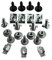 TarosTrade 29-0207-N-83655 Kit D'Attache De Cache Sous Moteur Diesel