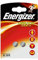 Energizer LR44/A76 Alkaline Batteries, 1.5V, Pack of 2