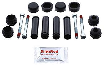 Bigg Red - Front Brake caliper Slider Pin Kit - Compatible with Jumper Relay, Ducato, Iveco Daily, Vito W639, Cabstar, Boxer