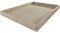 Rectangular Shallow Display Open Box Container | Serving Tray | Desk Organiser | Large 40 x 30 x 3 cm | Untreated & Unpainted Plain Decorative Pine Wood