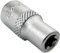 AERZETIX - Llave de vaso/Punta - Corta - 1/4 E7 - para atornillar/trinquete manual/neumático - Cuerpo cilíndrico - Huella Estrella/Hembra/ - en acero CR-V - Color plata - C45224