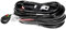 RIGIDON Cablaggio barra led, 12V 40A 18AWG CC 1 Piombo Cablaggio Fendinebbia con Interruttore Kit Cavi Auto On-off per Barra LED Fuoristrada ATV Camion SUV e Moto (Modello A)