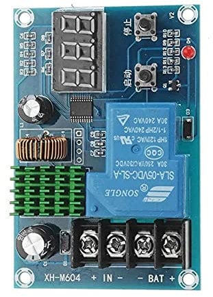 Battery Charger Control Module DC 6-60V Storage Lithium Battery Charging Control Switch Protection Board