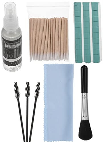 Milisten 1 Set Headphone Cleaning Kit Cleaning Brush Headset Cotton Swabs Smartphone Cleaner Car Cleaning Gel Airplane Decorations for Party Earphone Laptop Cleaner Earphone Cleaning Cloth