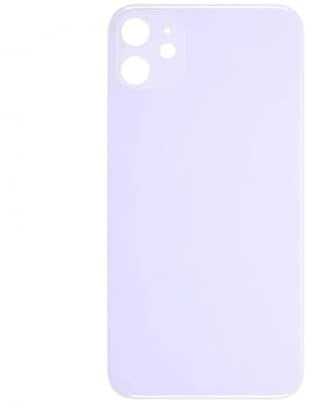 Genérico Tapa DE LA BATERIA para Apple iPhone 11 Trasera Cristal Repuesto DETRAS Morado