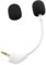 Mic Replacement Microphone Boom fits for Kingston HyperX Cloud, Cloud X and Cloud II 2nd Version for PS4 Xbox One Nintendo Switch Computer PC Gaming Headsets Noise Cancelling 3.5mm Jack White
