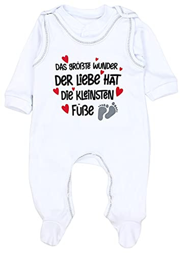 TupTam Strampler- Set | Zweiteiliges Baby Strampler Set aus reiner Baumwolle mit bequemer Passform und Qualität nach OEKO-TEX Standard 100
