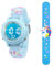 Mamiddle Kinderuhr Digital für Jungen Mädchen 3ATM Wasserdicht Kinder Armbanduhr mit Wecker Datum Stoppuhr Kinder Uhr für 3-10 Jahre (Hellblaues Einhorn 2)