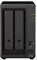 Synology DS723+ - Discstation NAS a 2 bay (AMD Ryzen™ 4 thread R1600 dual-core 2 GB Ram 2 porte LAN RJ-45 1GbE), pacchetto da 28 TB con 2 dischi rigidi NAS WD Red Plus da 14 TB