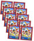 Panini Paw Patrol Sticker - Rescue Knights Serie 8 (2023) - 10 Tüten Sammelsticker im Bundle mit 10 STRONCARD Hüllen