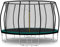Baunsal® Trampolin Outdoor Ø 396 cm (FGIS) grün Komplettset Sprungmatte mit Netz und Leiter Gartentrampolin Outdoor Spielzeug Kinder Trampolin Kinder Outdoor Spielzeug Garten
