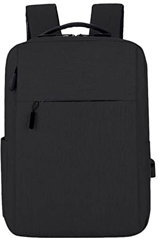 Rucksäcke Multifunktionaler Business-Freizeit-Rucksack mit großer Kapazität für Damen und Herren City Rucksäcke Damen (Black, One Size)