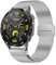 Hinnwer 22mm Cinturino in Metallo per Huawei Watch 5 46mm/Huawei Watch GT5 Pro/GT5/4/GT4/GT3/GT2 46mm/4 Pro 48mm Acciaio Inossidabile Magnetico Cinturini Argento