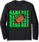 Vintage American Football Game Day Jersey Retro Sports Fan Long Sleeve T-Shirt