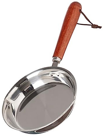 IMIKEYA Mini Bratpfanne Antihaftbeschichtet Tragbare Bratpfanne Aus Mit Griff Kleine Kochpfanne Für Eier Und Steaks Heizöltopf Wärmeisolierend Sicher