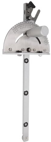 Miter Gauge, Miter Saw Fence Miter Gauge for Table Saw Table Saw Accessories, 45 X 5.5 X 17.8cm for Tab