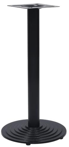 vidaXL Bistrotisch-Gestell Schwarz Ø43x72 cm Gusseisen