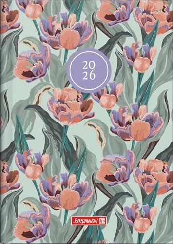 BRUNNEN Buchkalender Mod. 796 '26 „Botanical“ | A5, Papier