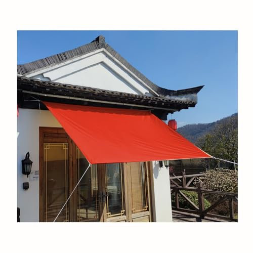 LVLDAWA Voiles D'ombrage Imperméables sur Mesure, Toile Pergola Respirante pour L'extérieur, Toile Remplacement Terrasse avec Protection UV 95% pour Jardin Arrière-Cour