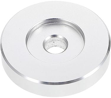 Sewroro Adaptador De Disco De Vinilo De para Tocadiscos Accesorio Compacto y Ligero Mejora La Calidad De Sonido para Discos