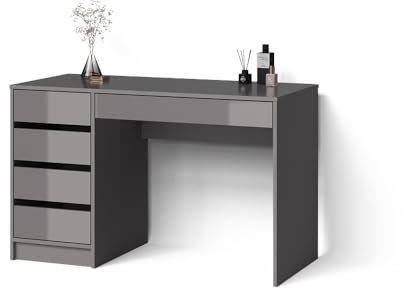 Livinity Schminktisch Imola, Grau, ohne Spiegel